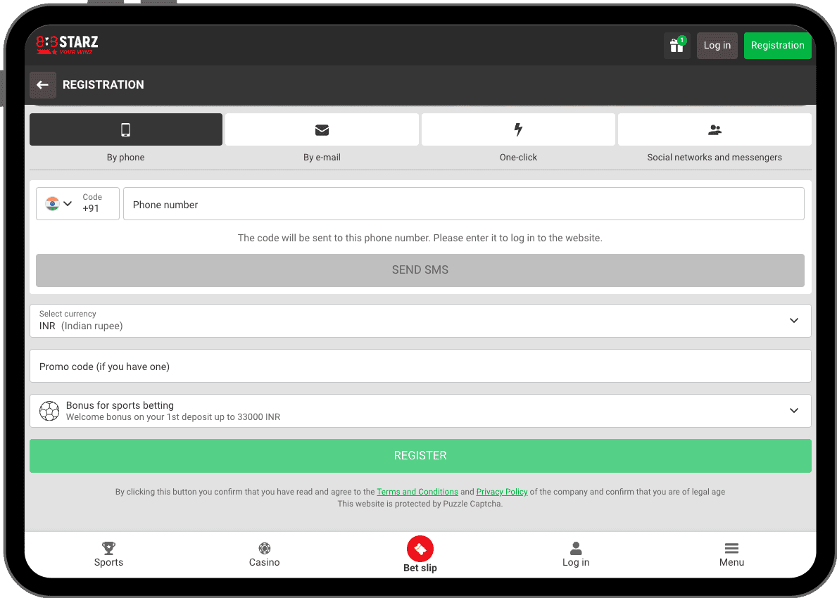 Ѕіgn uр аnd vеrіfу уοur ассοunt